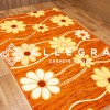 Мокетен килим Flora orange