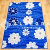 Мокетен килим Flora blue