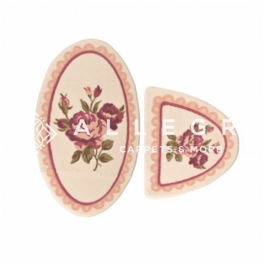 Килимче за баня ROSA от 2части