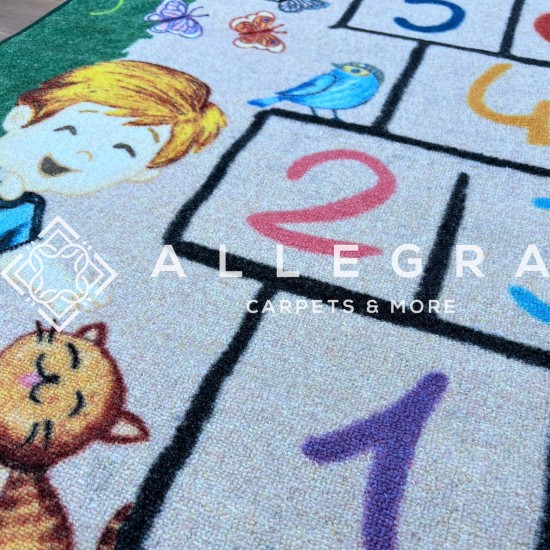ДЕТСКИ КИЛИМ GAME /зелен