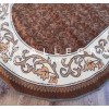 Мокетен килим KRASI KAFE-ОВАЛ
